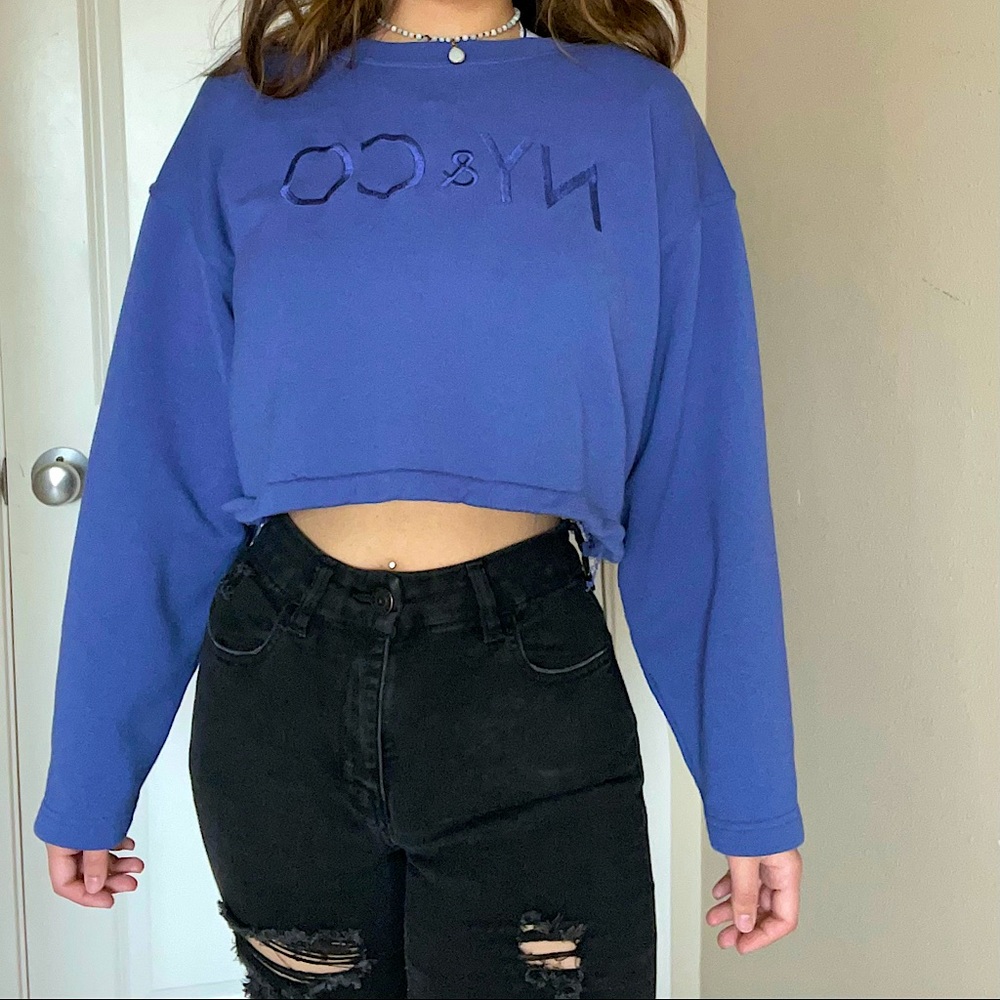 cropped sweater